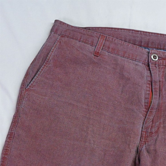 Levi's‎ 36 x 10" Red 36382 Flat Front Chino Shorts - Picture 2 of 7